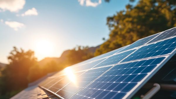 Instalación de placas solares en una cubierta de Burgos