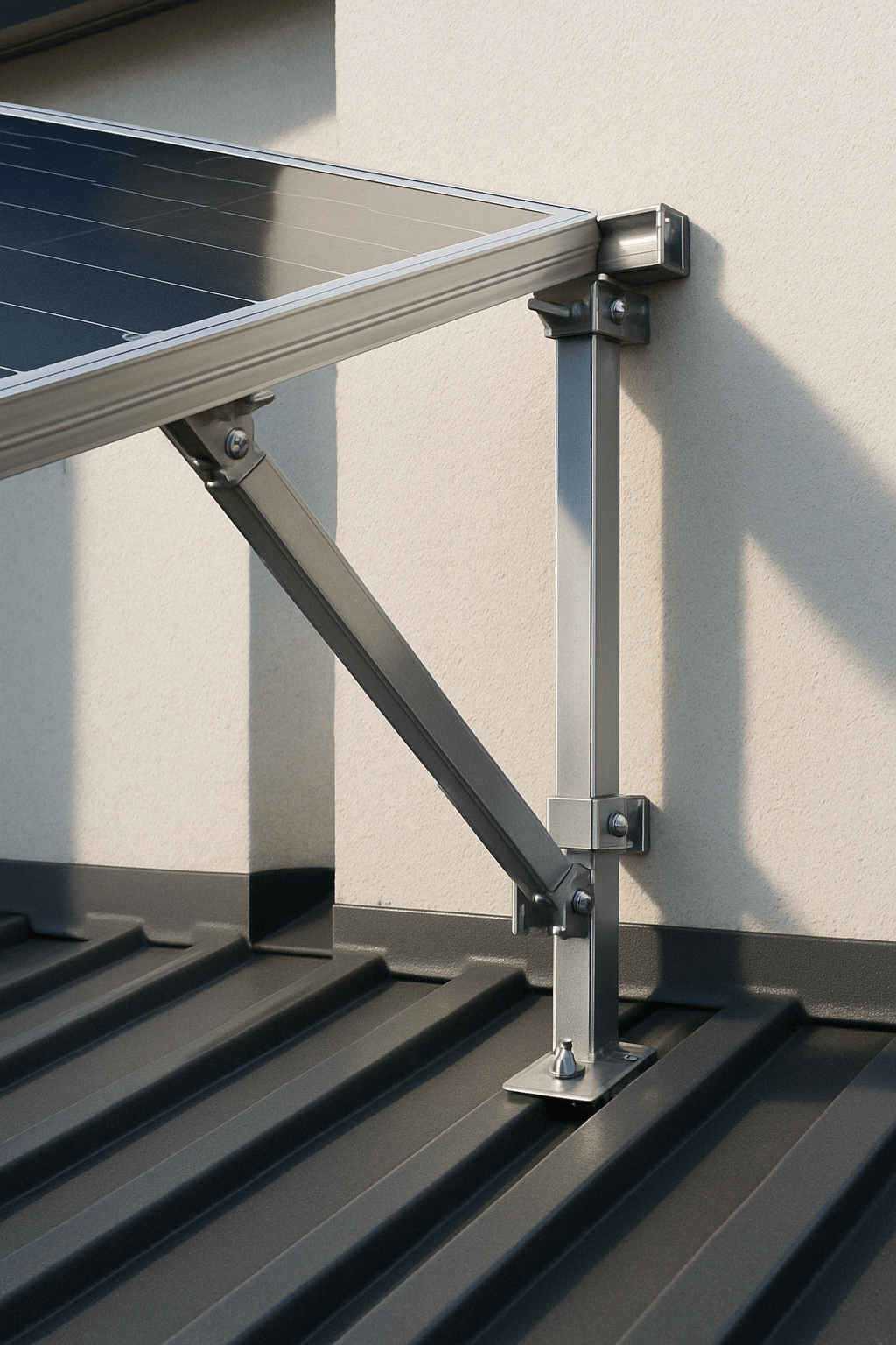 Estructura de Montaje Estructura de Montaje: componente de una instalación solar fotovoltaica de autoconsumo