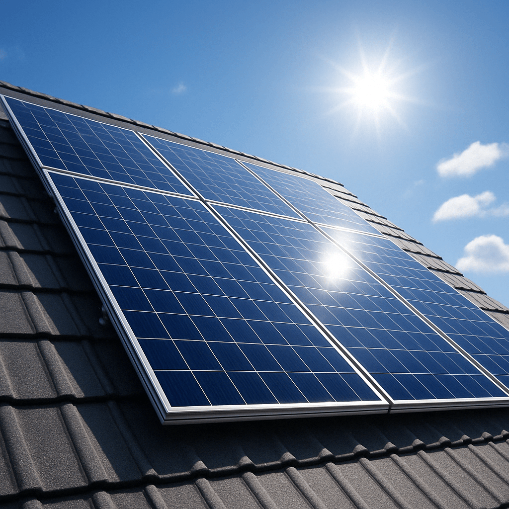 Imagen de Placas Solares Imagen de Placas Solares